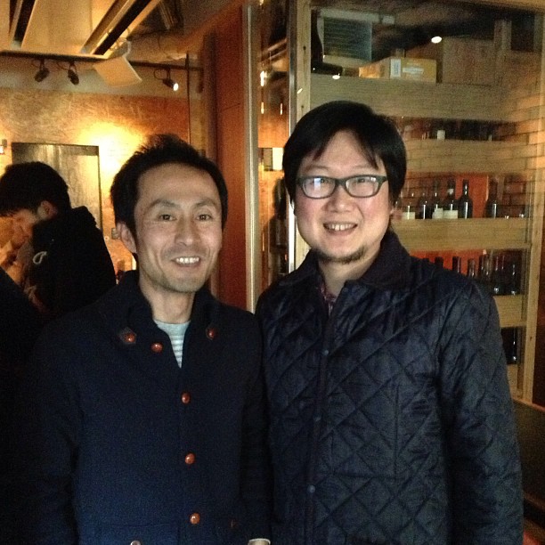 ジュラでワインを造ってる鏡さんと