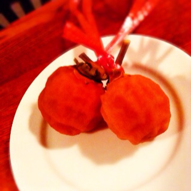 干し柿できた！