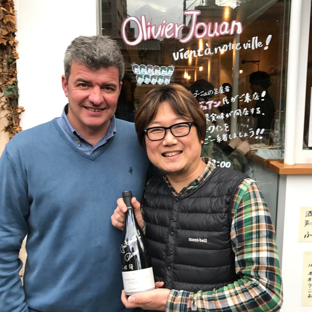 ブルゴーニュの造り手、オリヴィエ・ジュアン。真面目な人柄がワインにも現れてますねー