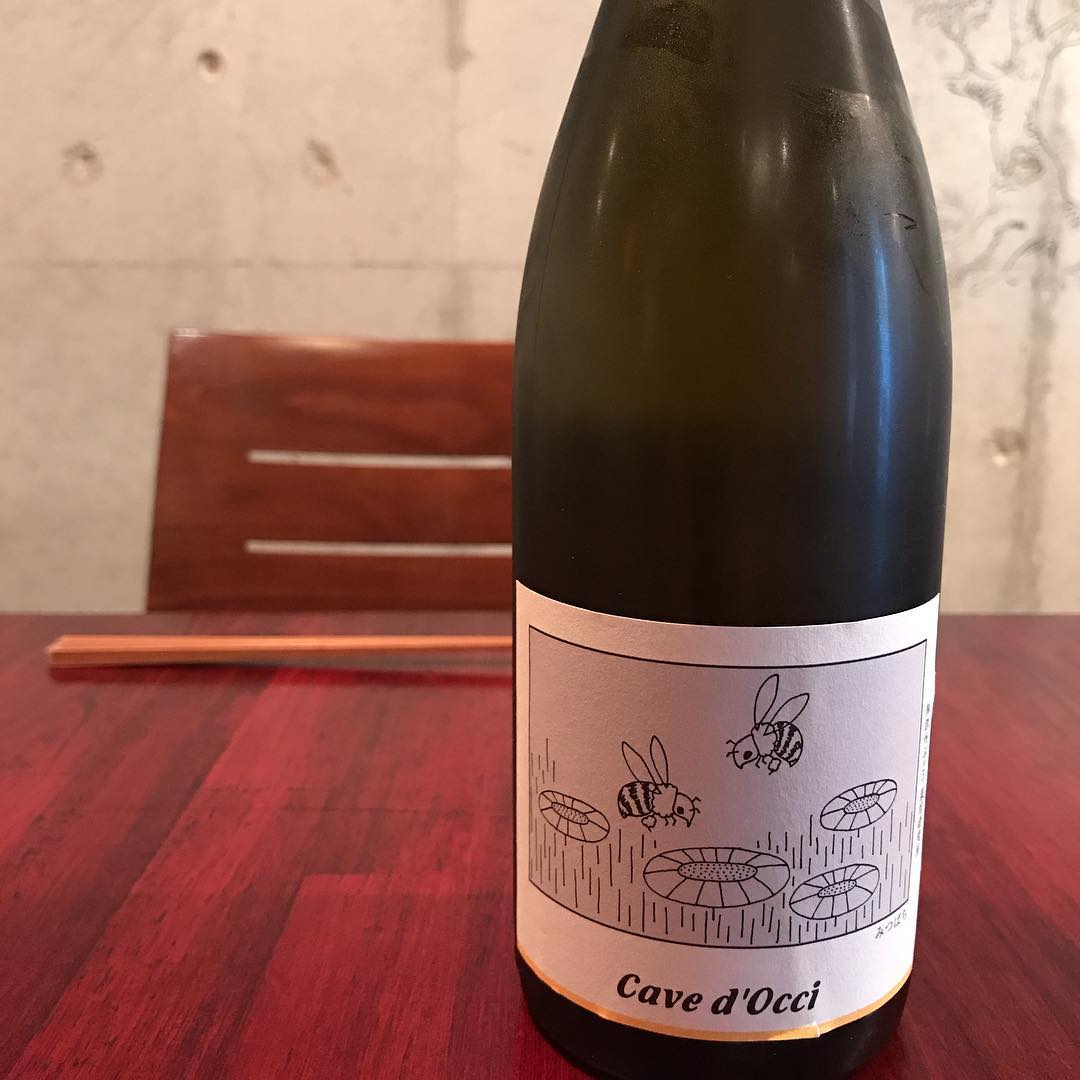 カーブドッチ  みつばち2016楽しみ！#グラスワイン#どうぶつシリーズは醸造家の趣味にはしったワイン#シュナンブラン