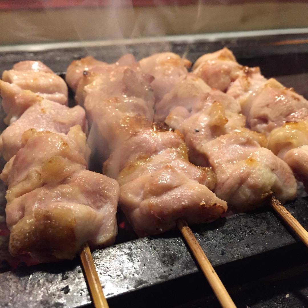 親鳥のモモ肉#iPhoneで撮影#歯ごたえ#福岡グルメ#焼鳥#グルメ#イルフェソワフ
