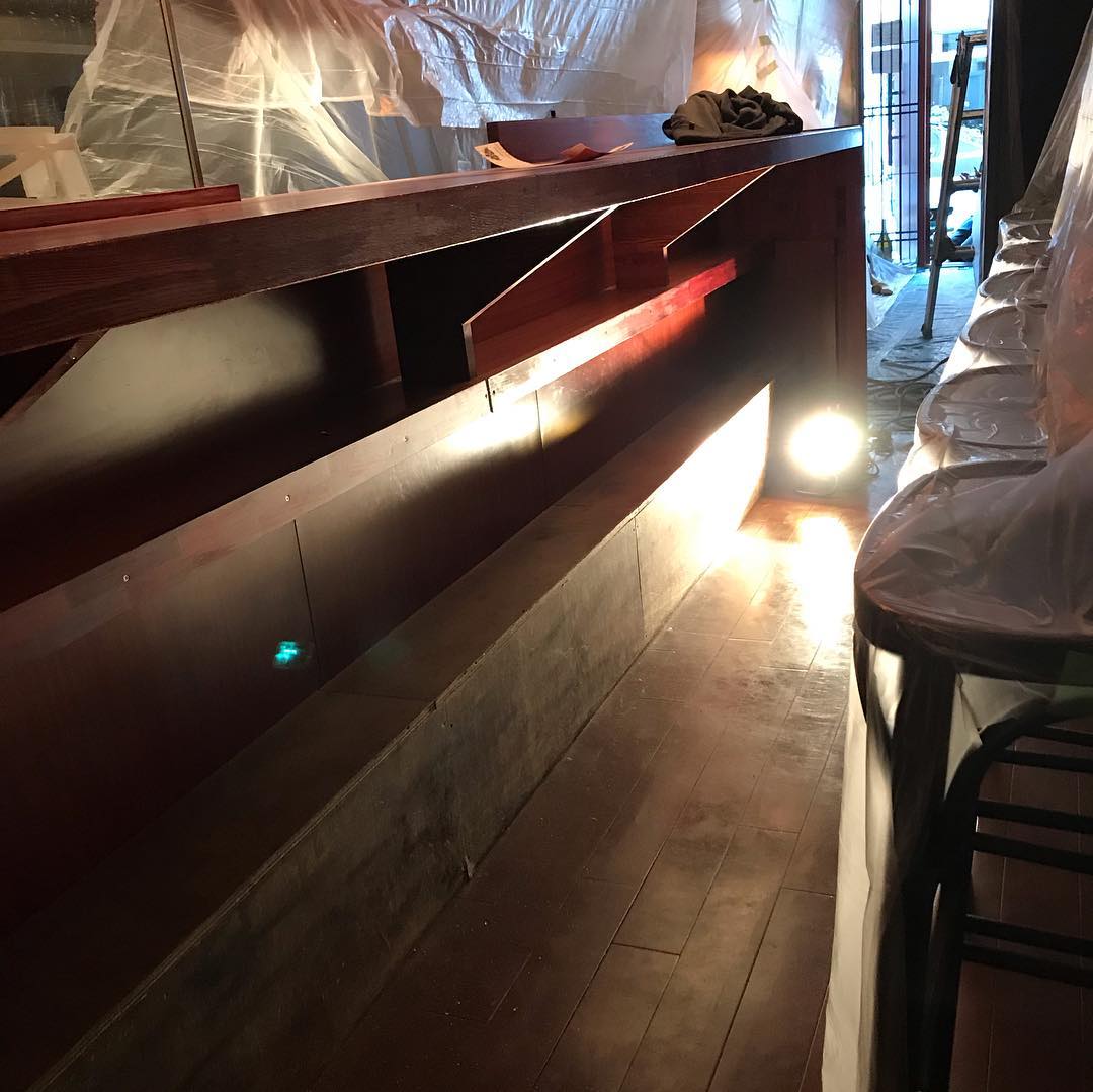 工事2日目、塗装#イルフェソワフ