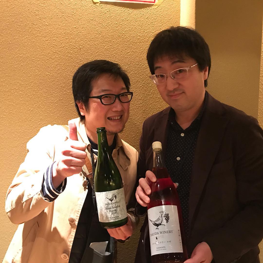 今日はコップの会in福岡全国から6つのワインの生産者が集まる会に参加！#やっぱ日本ワインきてる！#イルフェソワフ#炭とワインと日本酒