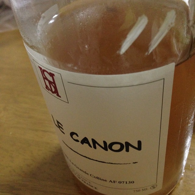 家で寝かせておいたルカノンロゼ2011のチェック!いい感じになってます。これやばいなー