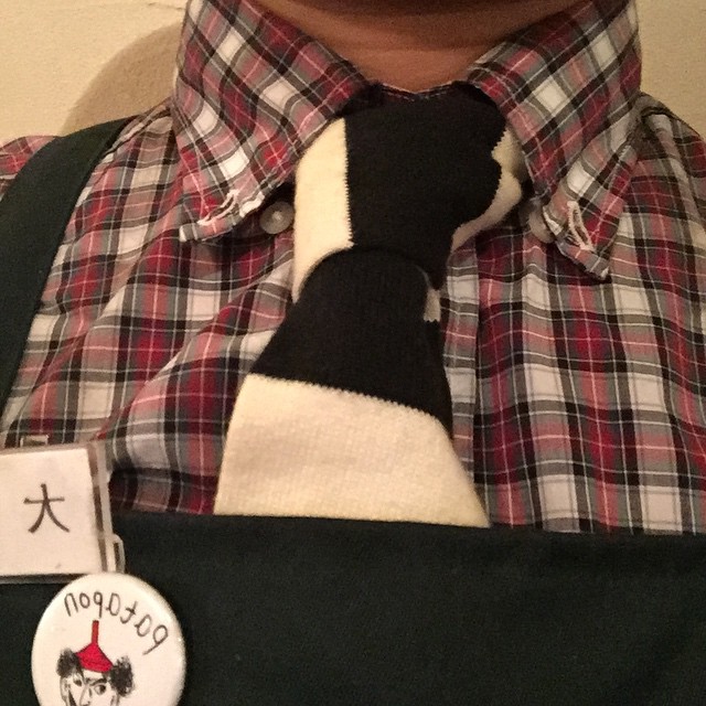 たまにはネクタイ、いいもんです。