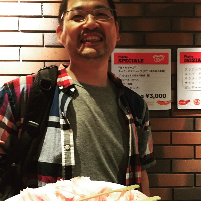 フリッジで生ハムパーチィー！