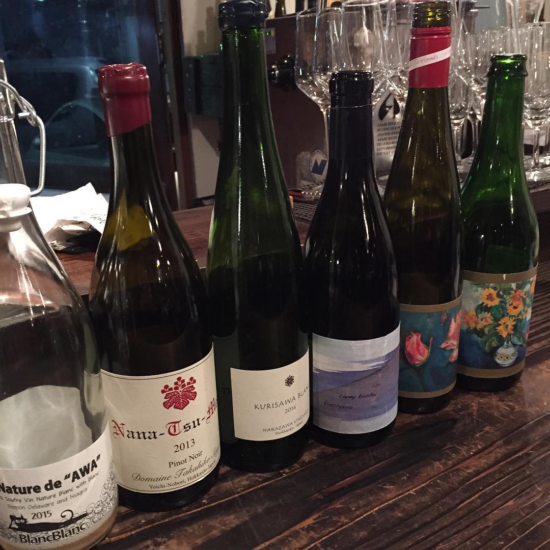本日の「太志」とのワイン会は、日本のワインシリーズでお送りしました＼(^o^)／