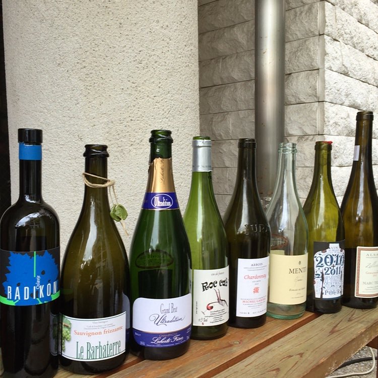 先日のチーズ会のワインはこんな感じで